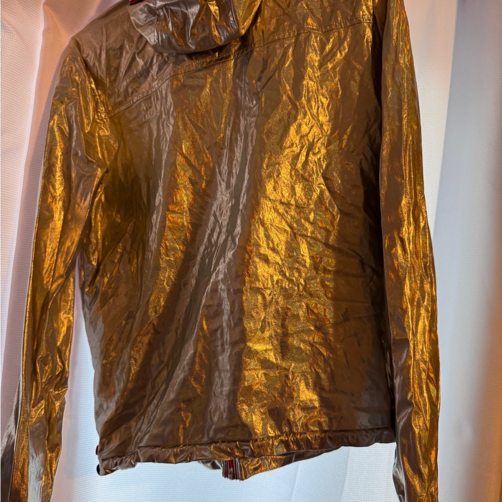 Hunter Nebula Original Hooded Rain Jacket Iridescent Rainbow - Picture 8 of 9